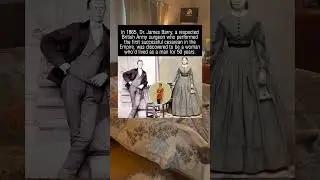 😱🤯In 1865, Dr. James Barry, a respected British Army surgeon who performed the first,❤️🥹#shorts