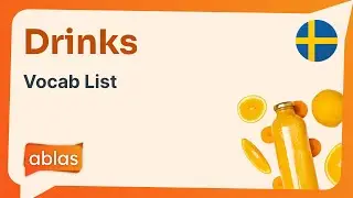 Drinks | Swedish Vocabulary List
