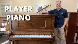 Old Player Piano gets a Modern Upgrade!!
