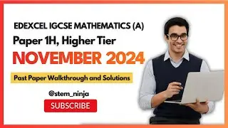 Edexcel IGCSE Maths Paper 1H (Nov 2024) | Complete Walkthrough & Tips