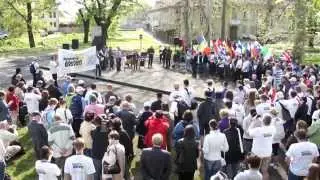 March of Life in Hungary 2014