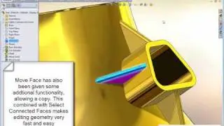 What's New in SolidWorks 2010: Move Face and Mouse Gestures