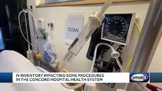 IV inventory impacting some procedures in Concord Hospital Health System