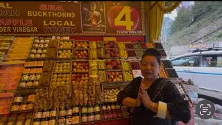 Aaj giya ma Special fresh fruits 🍇 and dry fruit Manali patlikuhal market de