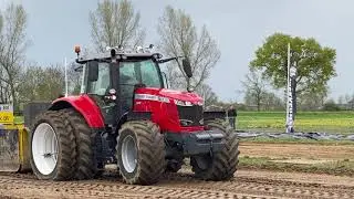 Tractor Pulling Toldijk Massey furguson 7722 S 11 ton standard