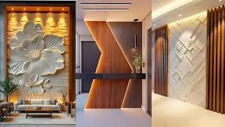 PVC Wall Penal Design lTrending Wall Panel Decoration Ideas 2026 Luxury Living Room Decoration Ideas