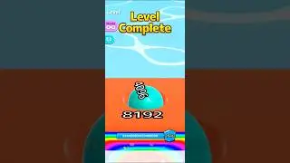 4096 Green Ball Inside 8192 Orange Tile | Ball Run 2048 Rare Short #ballgameshub #cutiepie22yt