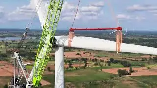 ZOOMLION&rsquo;s LW2800-200NA Supports Chaiyaphum Wind Farm in Thailand