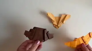 DIY. Origami-Croissant🥐/Оригами круассан 