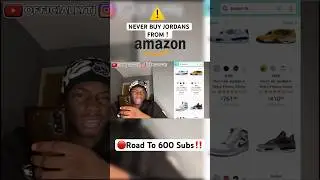⚠️NEVER BUY JORDANS FROM AMAZON😭 #fashion #streetwear #airjordan