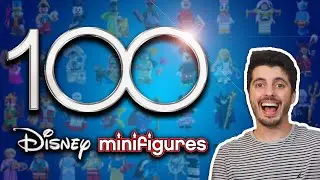 MASSIVE LEGO Disney 100 Minifigure Showcase