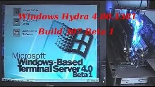 Windows NT Terminal Server [Hydra 4.00.1381 Build 307 Beta1]