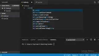 5- how to update, delete and rename file using node