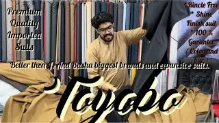 Better Then PAkistan Top Best Brand Suits || Most premium Quality Fabrics ||  Imported Toyobo Suits.