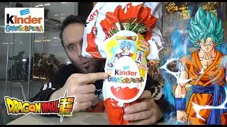 Apro l'uovo di Pasqua KinderGranSorpresa di Dragon Ball Super 2024