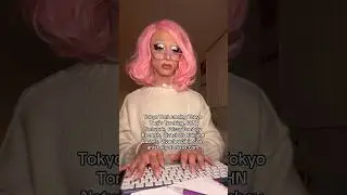 Also doordashing for her kids in Uganda period #drag #dragqueen #dragmakeup #tokyotoni