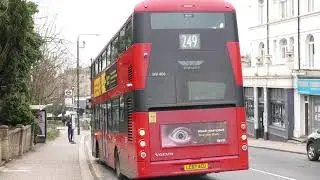 London's Buses in action at Crystal Palace & Anerley Hill 29th December 2020