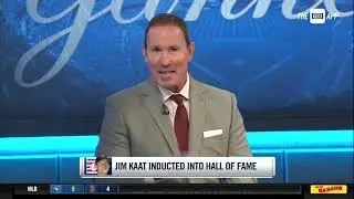 John Flaherty reacts to Jim Kaat's Hall of Fame induction