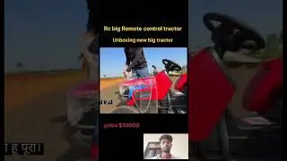 rc mini remote control big Mahindra tractor unboxing 4x4 #rc #trending #fa #tractortractor #youtube