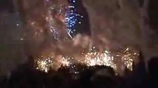 NYE 2007 Disneyland's Fireworks