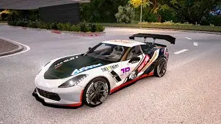 Testing Corvette C7 in Speed star energy club || CarX Street Android gameplay