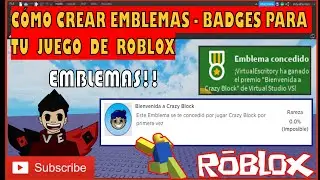 CÓMO PONER EMBLEMAS EN TU JUEGO DE ROBLOX STUDIO - TUTORIAL