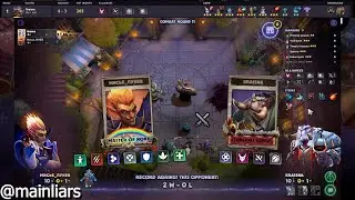 Alliance : 3 Void - 3 Spirit - 6 Assassin - 1 Demon / Dota Underlords : Knockout Ranked / mainliars
