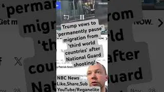 Трамп обещает &laquo;навсегда приостановить&raquo; миграцию из &laquo;стран третьего мира&raquo; после стрельбы! #новости