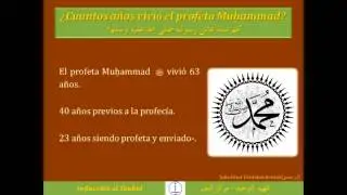 TAUHID 14 Cuál es el linaje del Profeta y su edad A quiénes fue enviado el Profeta  ما هو نسب رسول ا