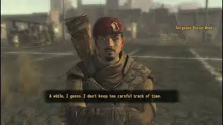 Sergeant Bitter-Root has been through some stuff..(Fallout: New Vegas)