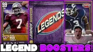 CFB 25 LEGENDS BOOSTER PACKS FOR 99 LTD MIKE VICK! FIRE PULLS! CFB 25 ULTIMATE TEAM PACKS!