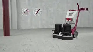 Bush hammer tools for grinding machine