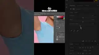 Профессиональное удаление пятен пота с одежды в Adobe Photoshop.