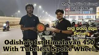 My All New Himalayan 450 Delivery || Odisha Garage || Bikudaspro