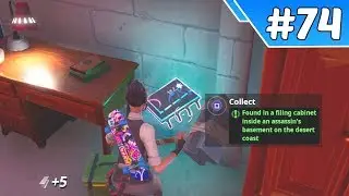 Fortbyte #74: Found in a Filing Cabinet Inside Assassin's Basement on Desert Location