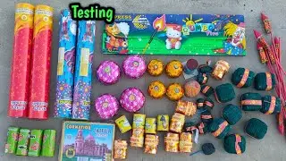 Unique and Different types of Crackers Testing || Testing Some New Crackers || #crackerstesting2021