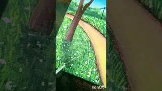 Try this easy canvas painting #youtube #youtubeshorts #viral
