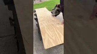 Cut through plywood #shorts #short #woodworking #wood
