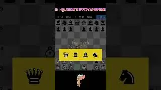 🔥♟️The Ultimate Guide to the Queen&rsquo;s Pawn Opening #chessgame #trending #shortvideo