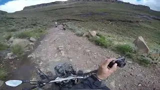 Going up the Matebeng Pass, Lesotho Africa