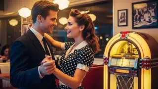 🌙 Vintage 50s Rock &rsquo;n&rsquo; Roll Mix | Jukebox Sounds for Late Night Vibes