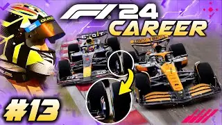 F1 24 CAREER MODE Part 13: ICONIC DUEL with Verstappen for the WIN!