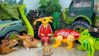 Find The Right Head For The Dinosaur | Learn Dinosaur Names | T-rex, Triceratops, Velociraptor