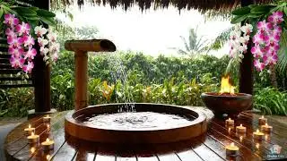 2 Hours of Bamboo Water, Orchids & Candle Calm