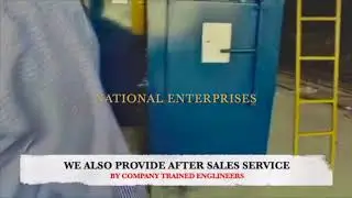 20 X 27 TUMBLAST BELT TUMBLER TYPE AIRLESS BLASTING MACHINE - NATIONAL ENTERPRISES