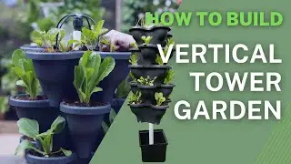 Building tower vertical garden made easy with Verti Gro Australia!