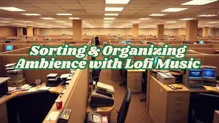 90s Office Filing Cabinets | Sorting & Organizing Ambience with Lofi Music