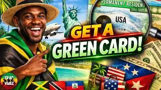 Jamaican & Caribbean Immigrants LEGAL Way To Get US Green Card 