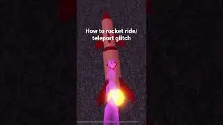 How to rocket ride/teleport glitch on fling things in Roblox