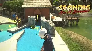 Playing some MINI GOLF under EXTREME WIND Challenge